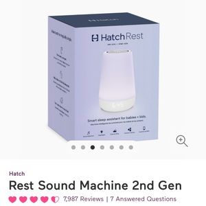 Hatch Rest Sound Machine 2nd Gen